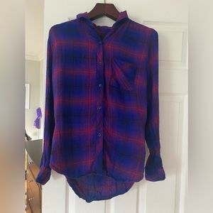Rails flannel. Size small